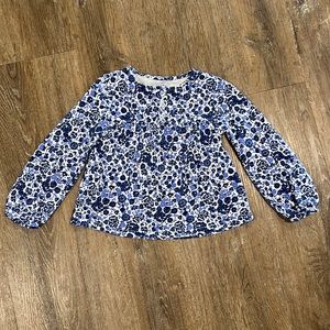 Vineyard Vines Girls Long Sleeve Shirt Size 3T-EUC